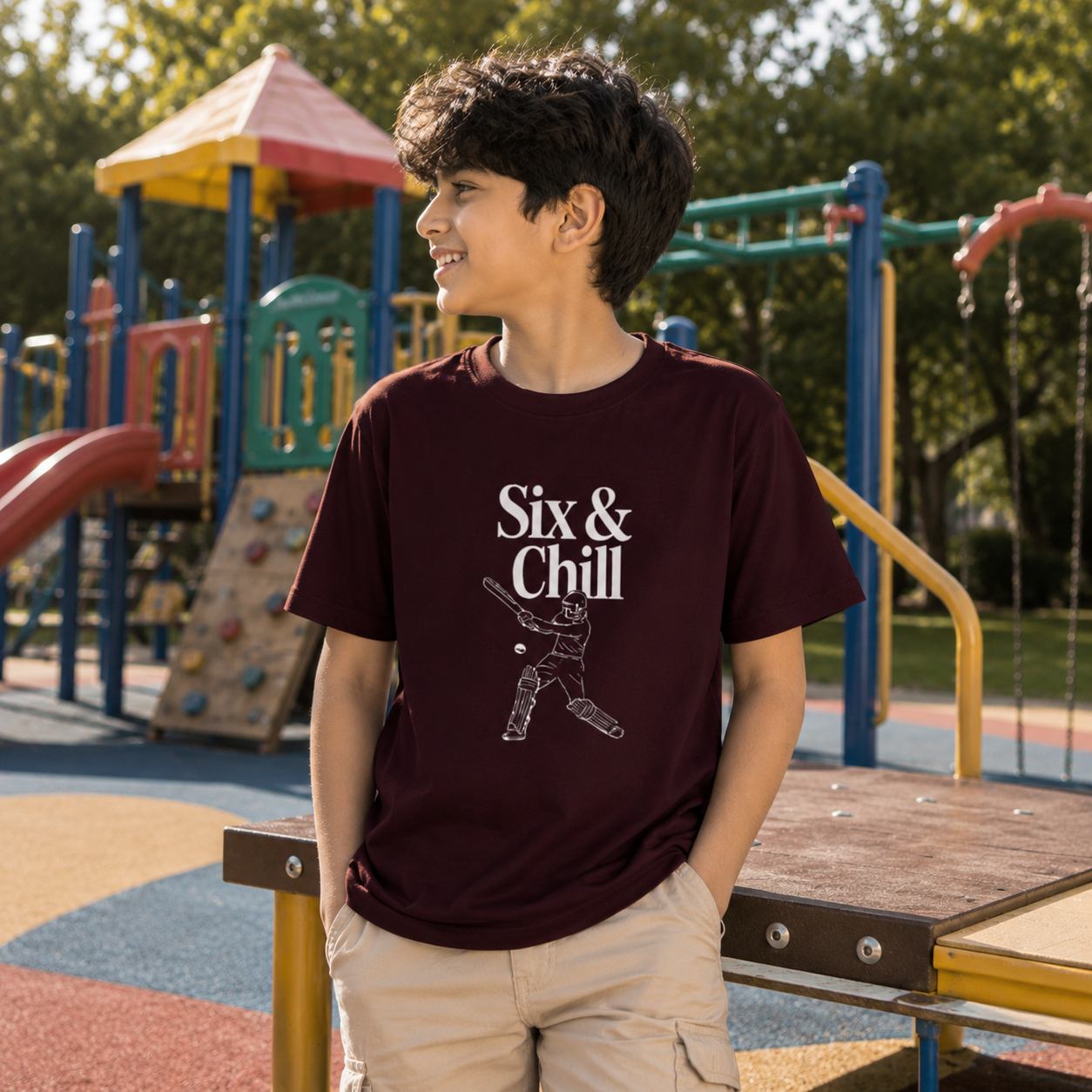Six & chill kids classic tee