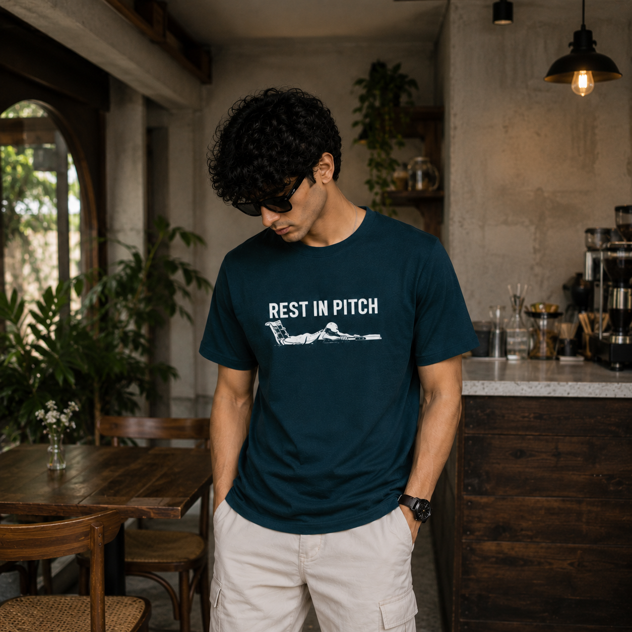 Rest in pitch unisex classic tee