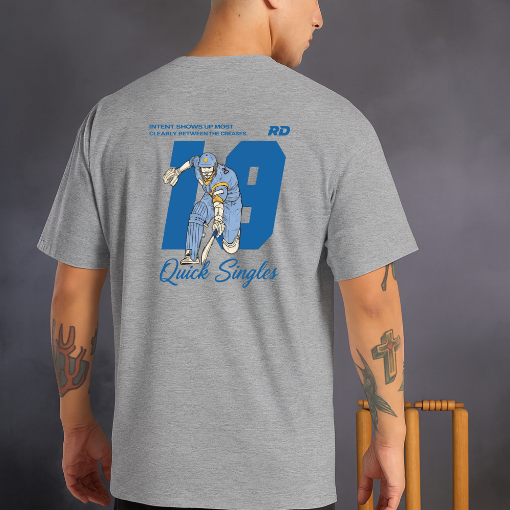 Quick singles_oversized back classic tee