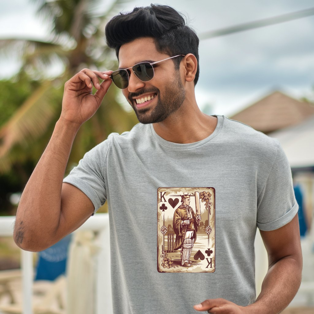 King unisex classic tee