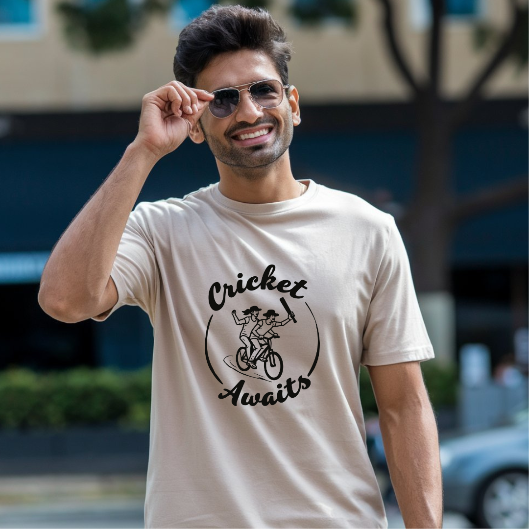 Cricket awaits unisex classic tee