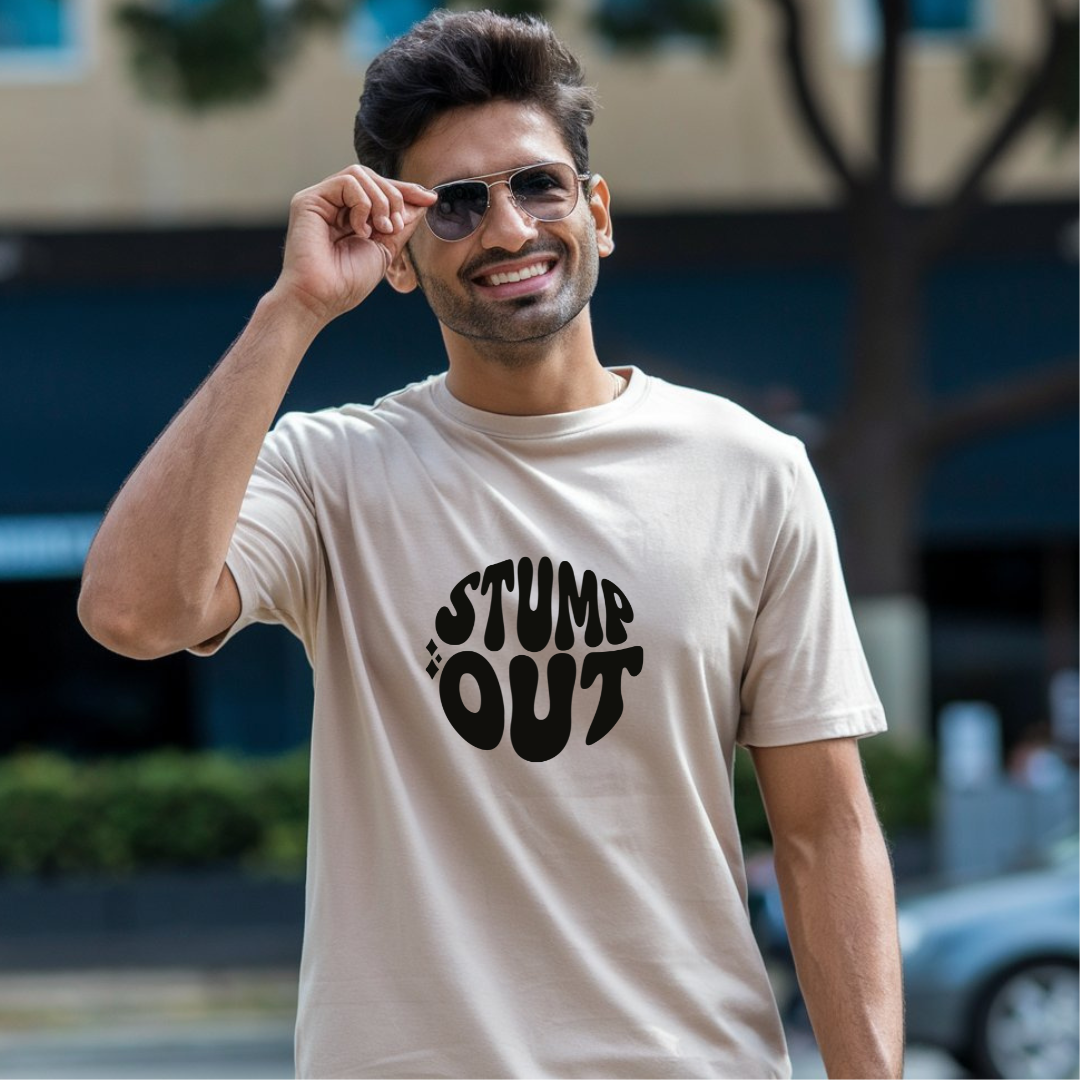 Stump out unisex classic tee