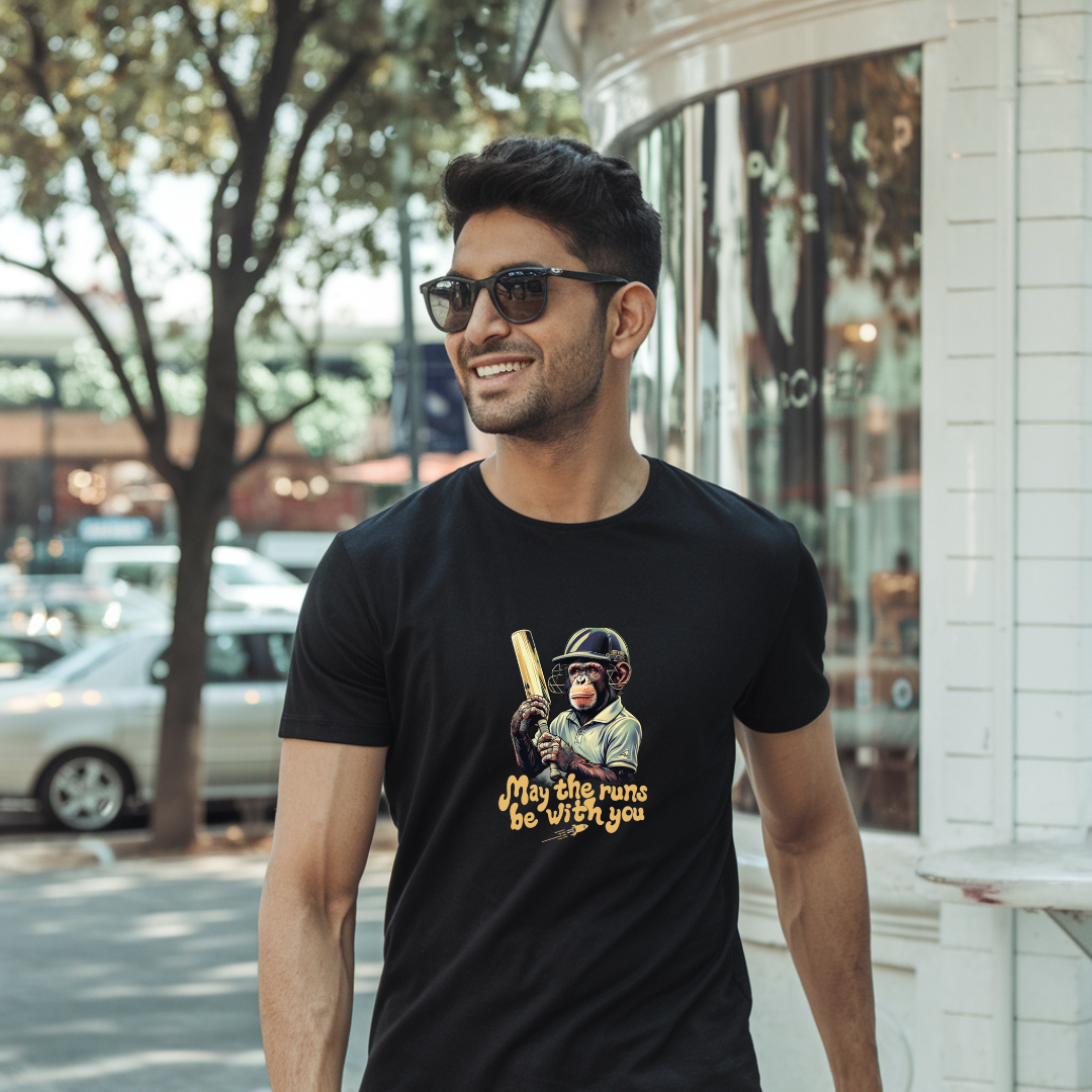 Runs be with you unisex classic tee