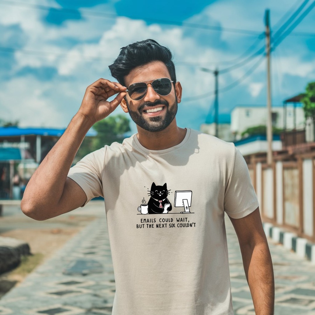 Emails could wait unisex classic tee