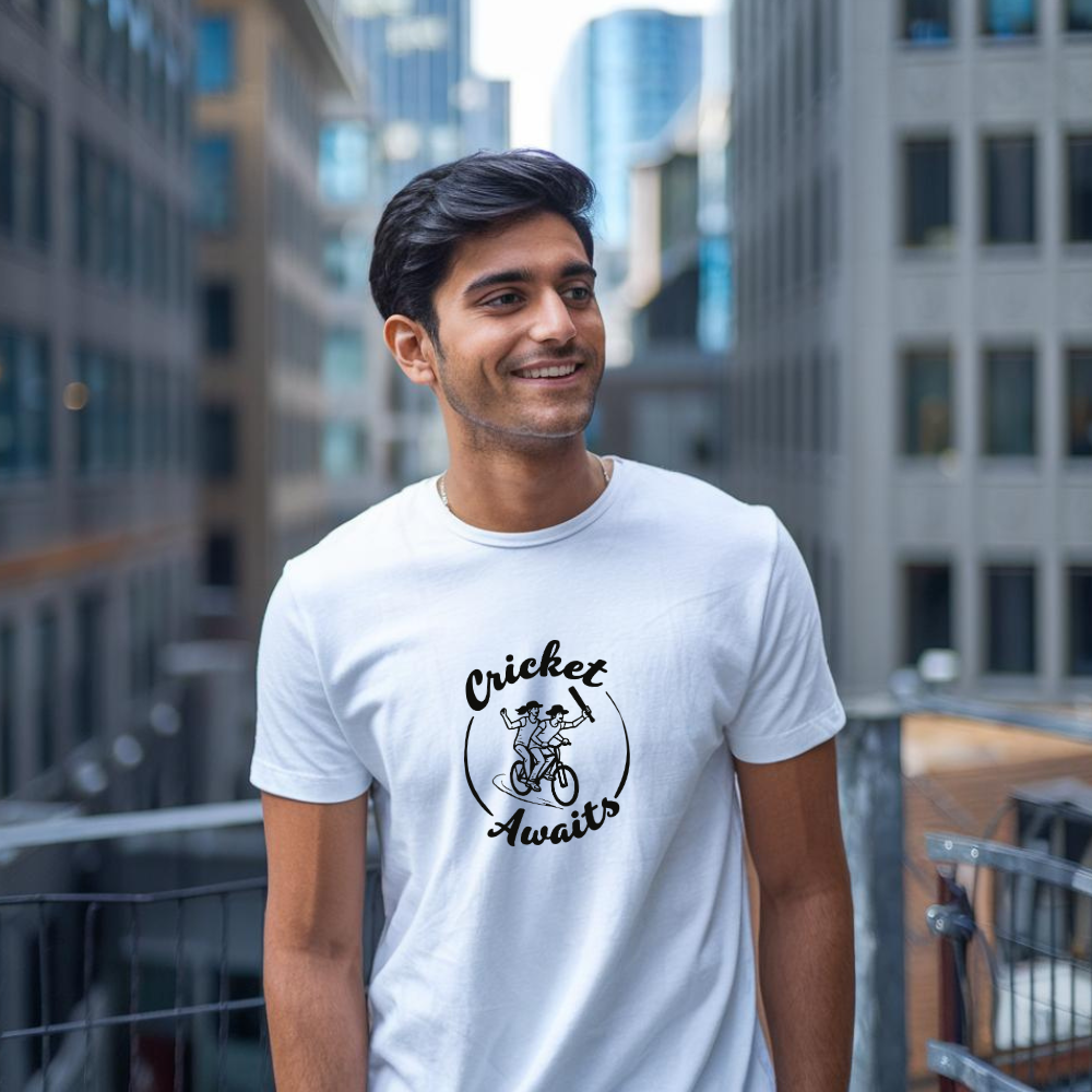 Cricket awaits unisex classic tee