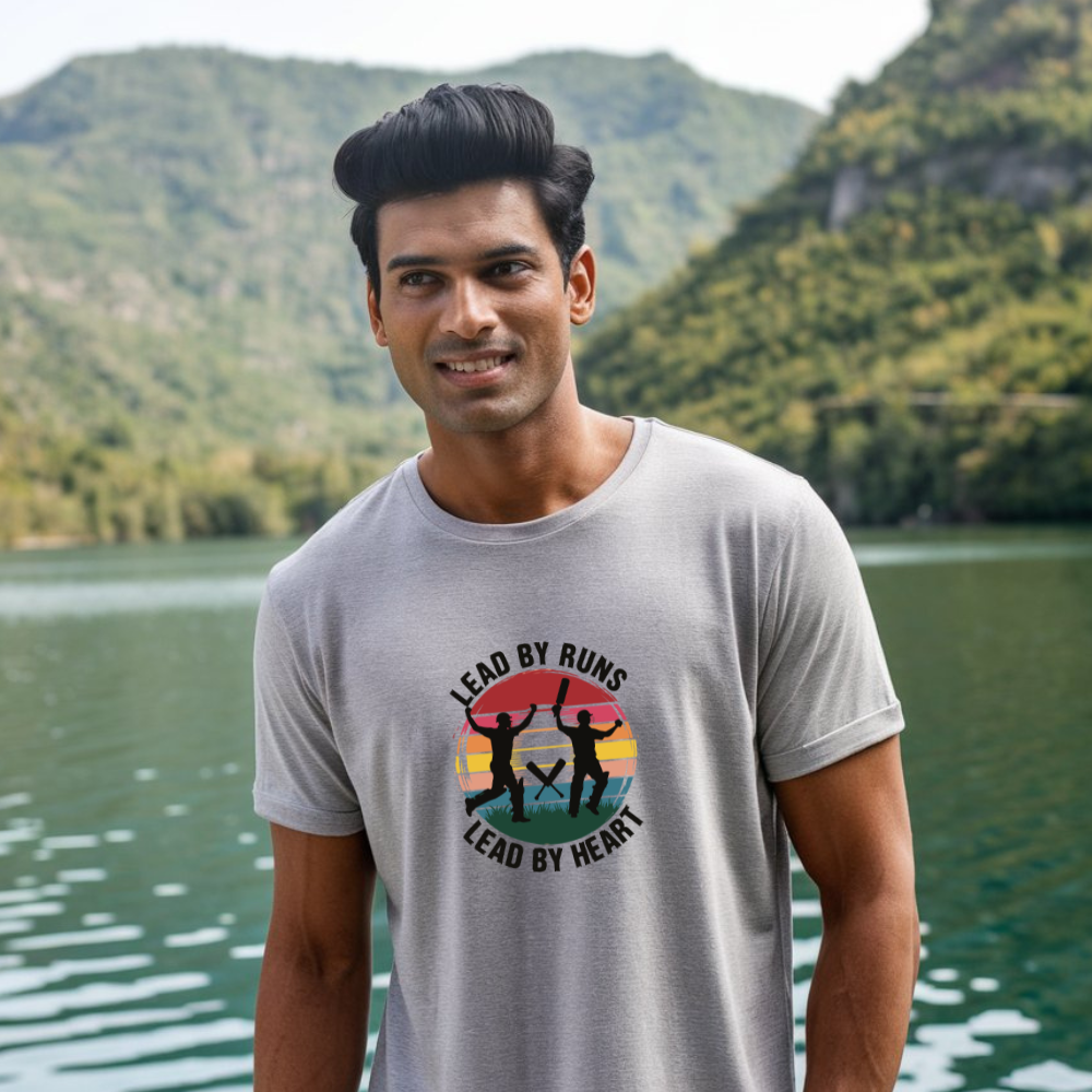 Lead by runs unisex classic tee
