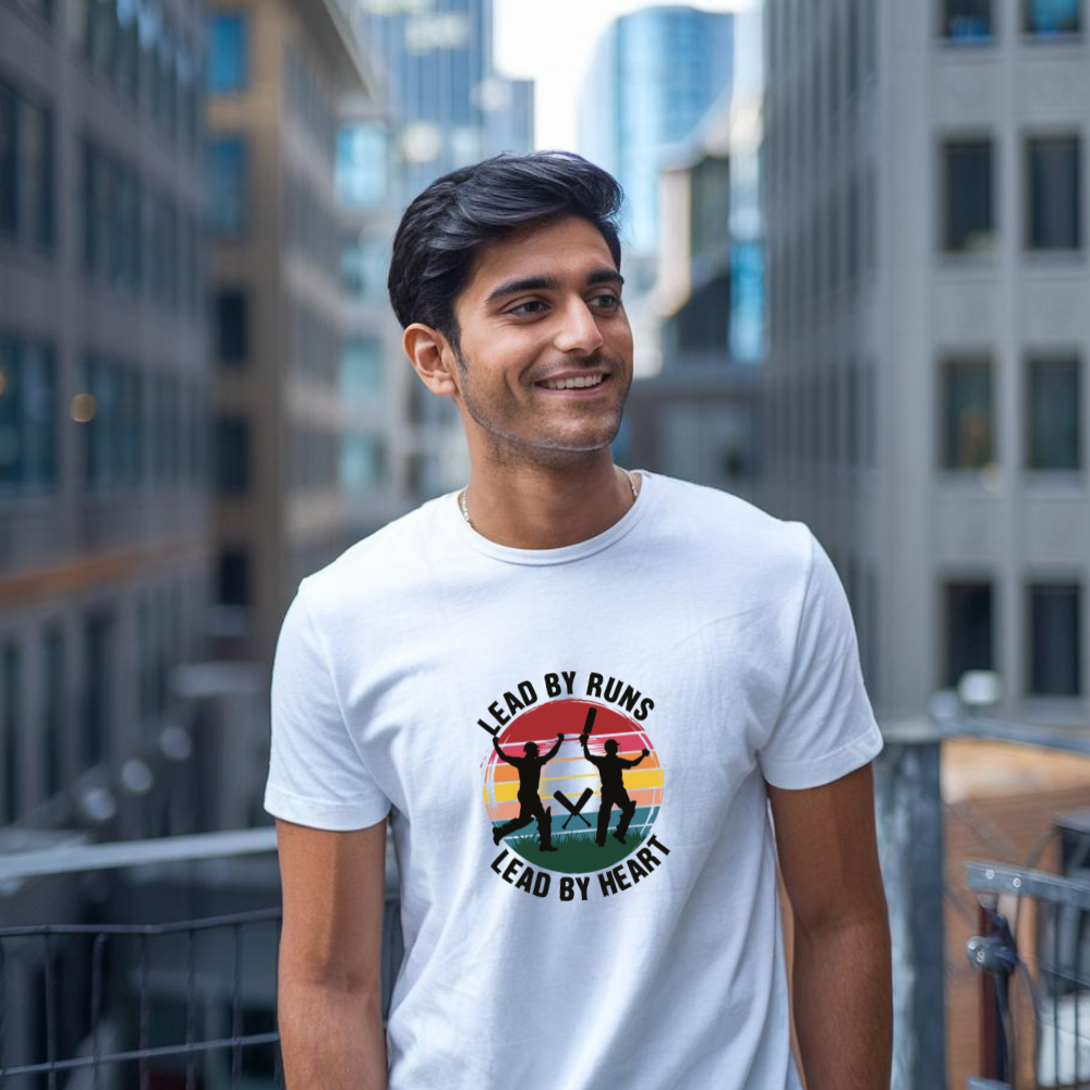 Lead by runs unisex classic tee