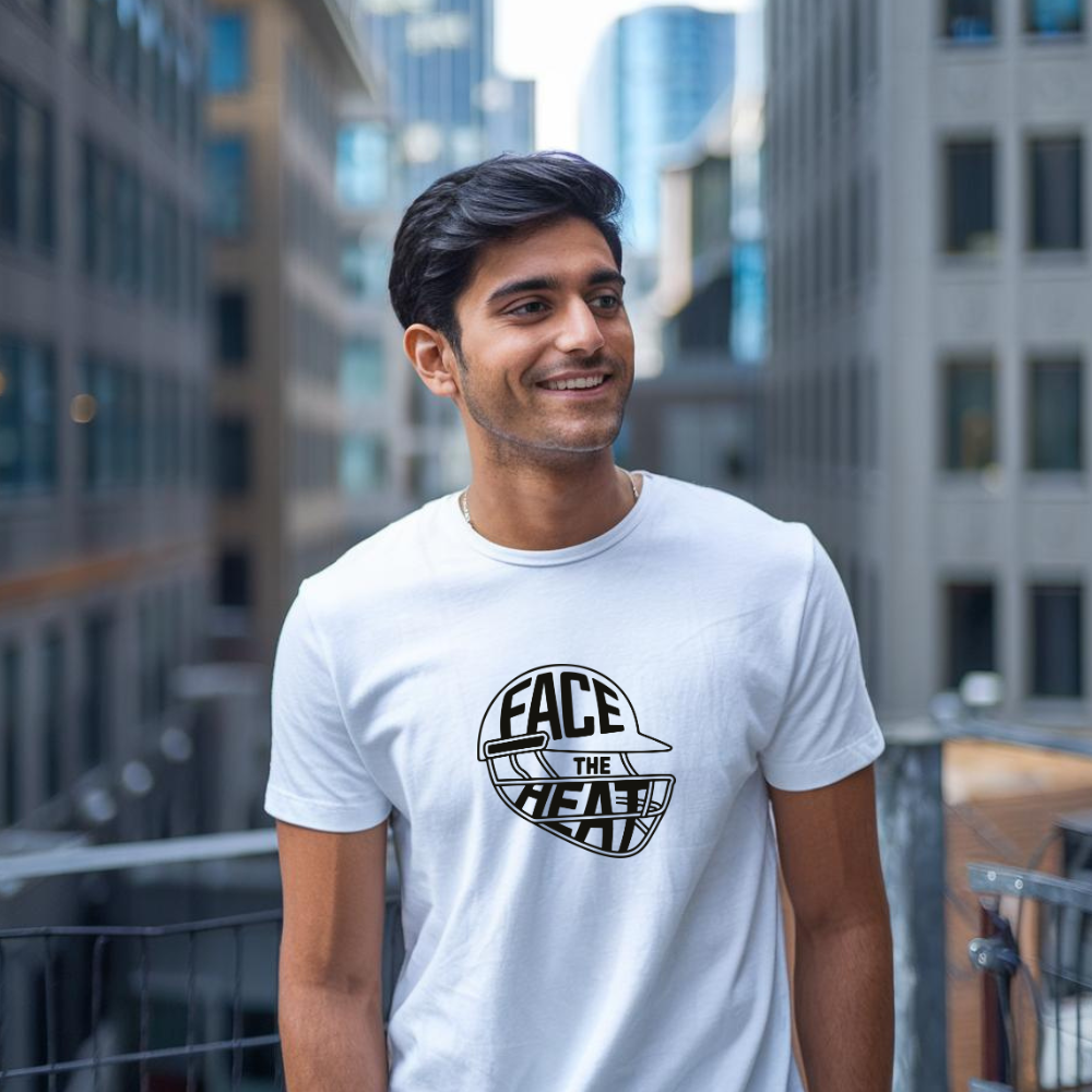 Face the heat unisex classic tee