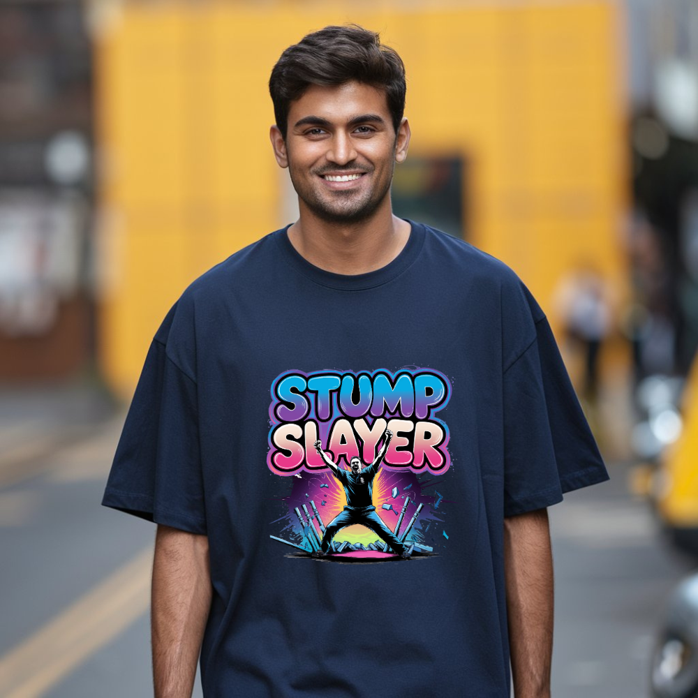 Stump slayer_Oversized front classic tee