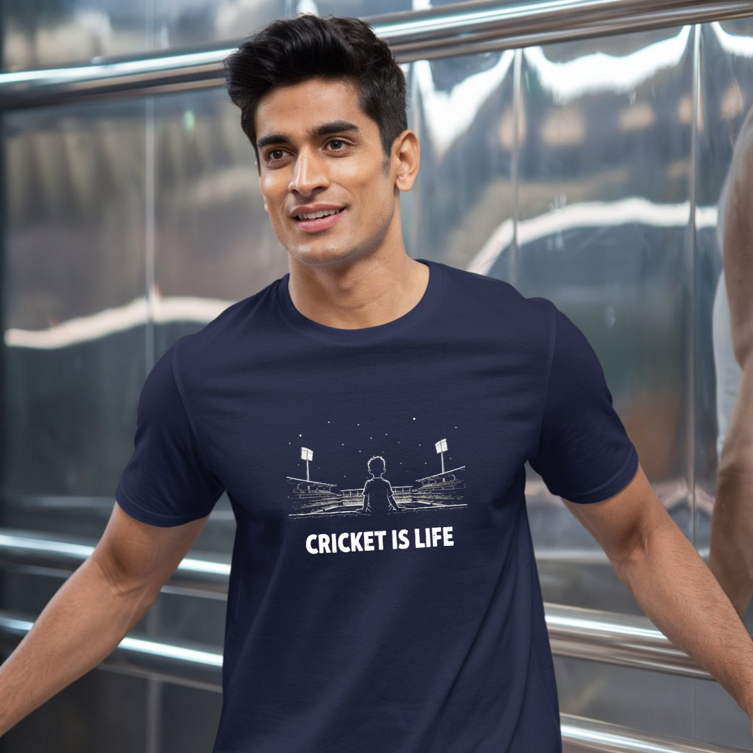 Cricket is life unisex classic tee