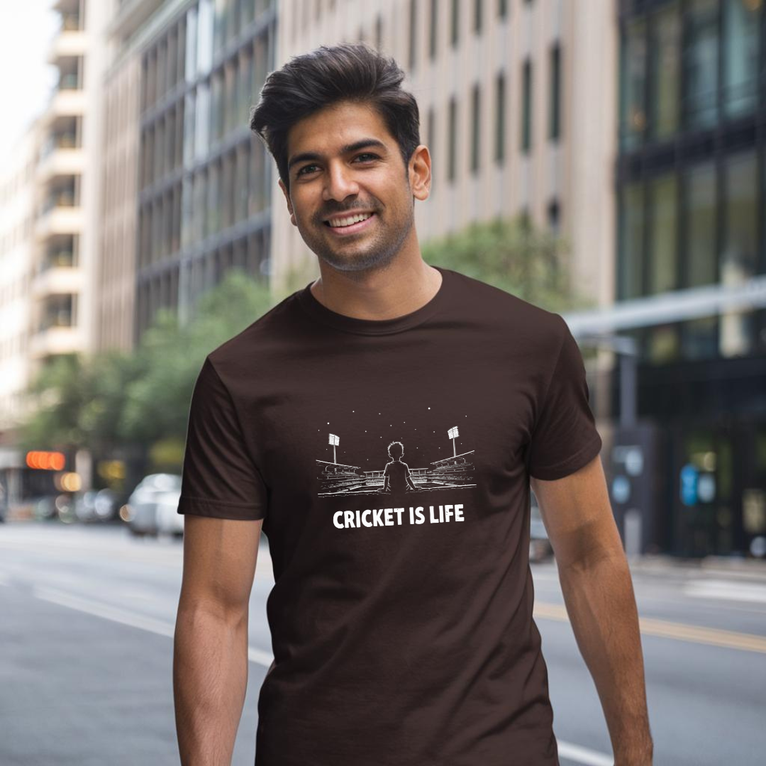 Cricket is life unisex classic tee