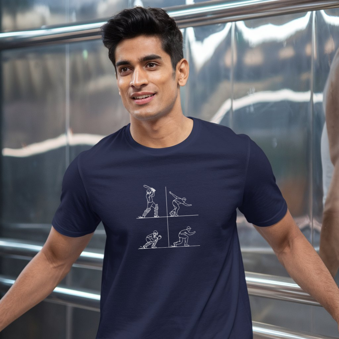 Cricket grid unisex classic tee