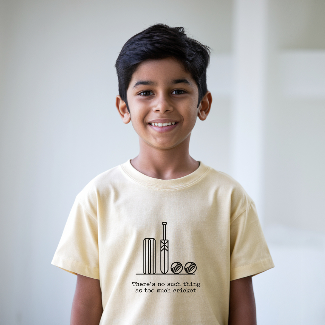 Too much cricket kids classic tee