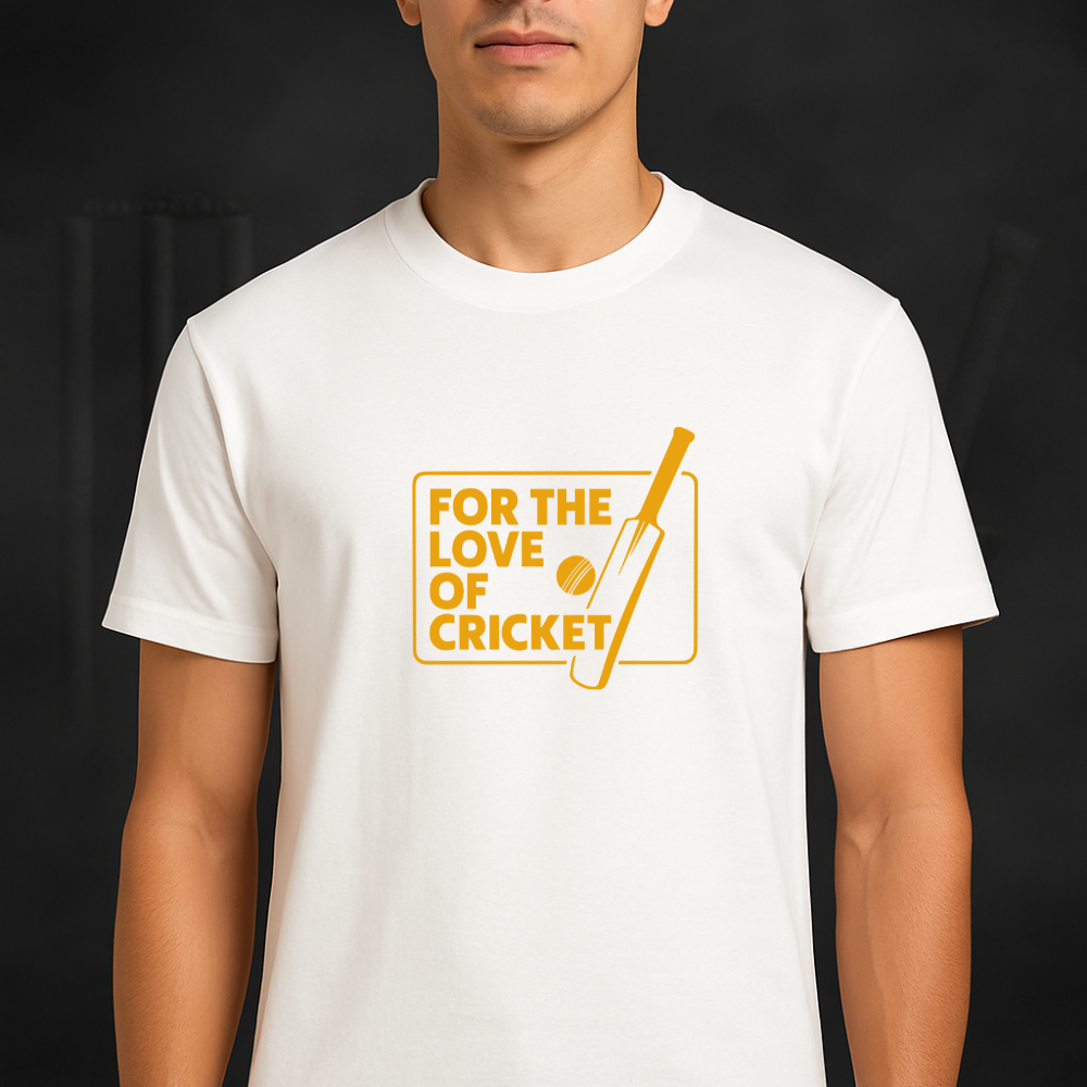 Love of cricket unisex classic tee