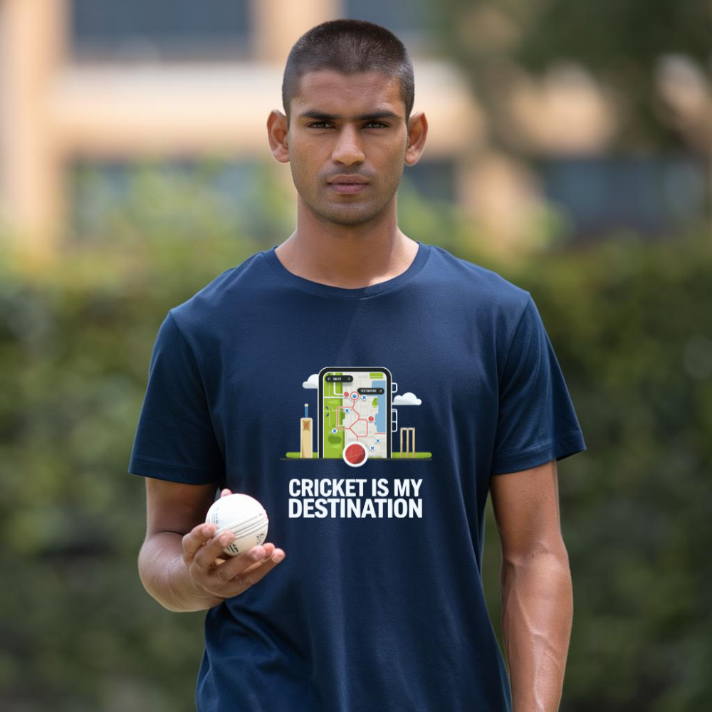 Cricket is my destination unisex classic tee