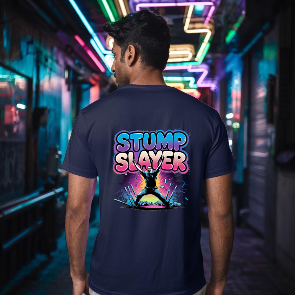 Stumps Slayer_Oversized Back classic tee