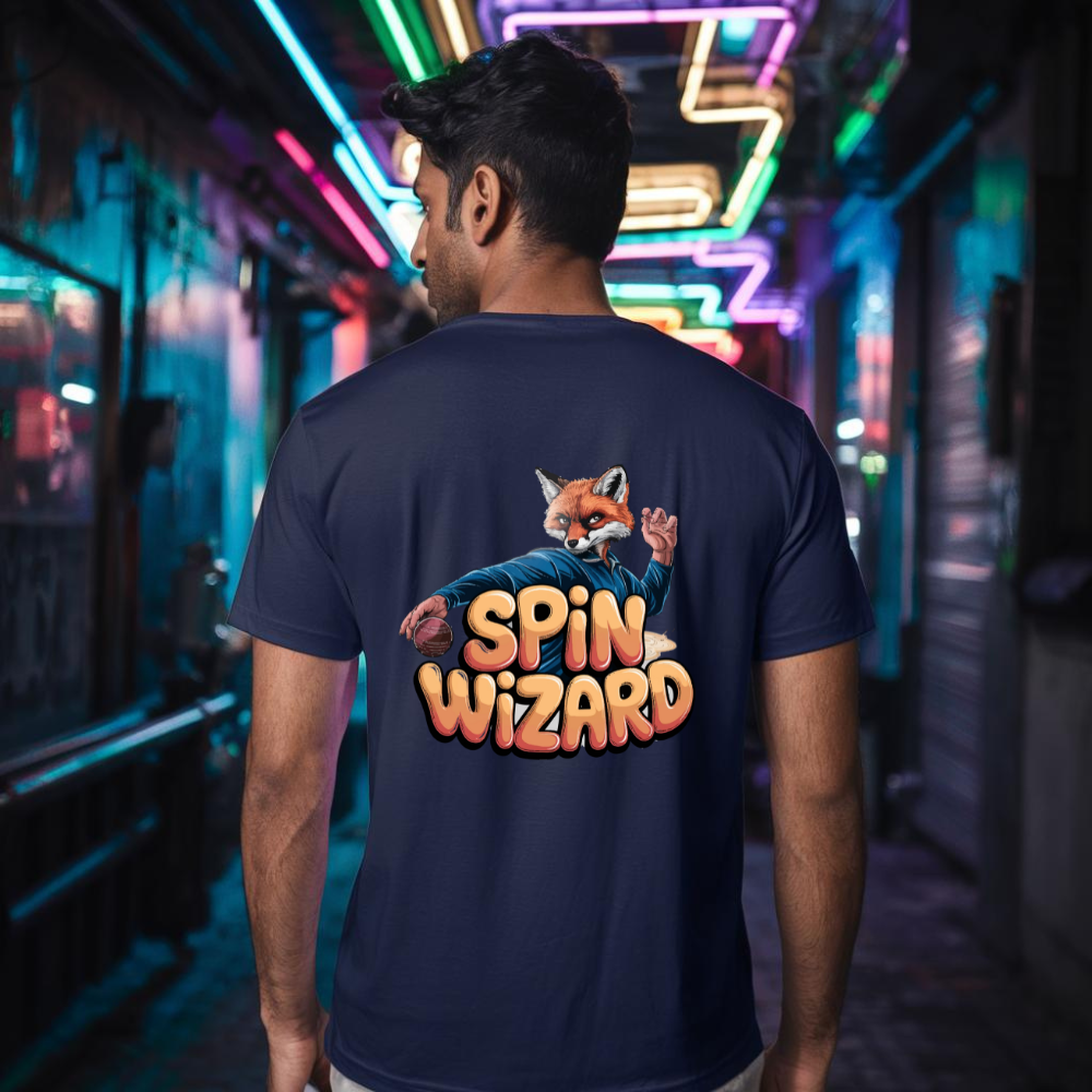 Spin Wizard_Oversized back classic tee
