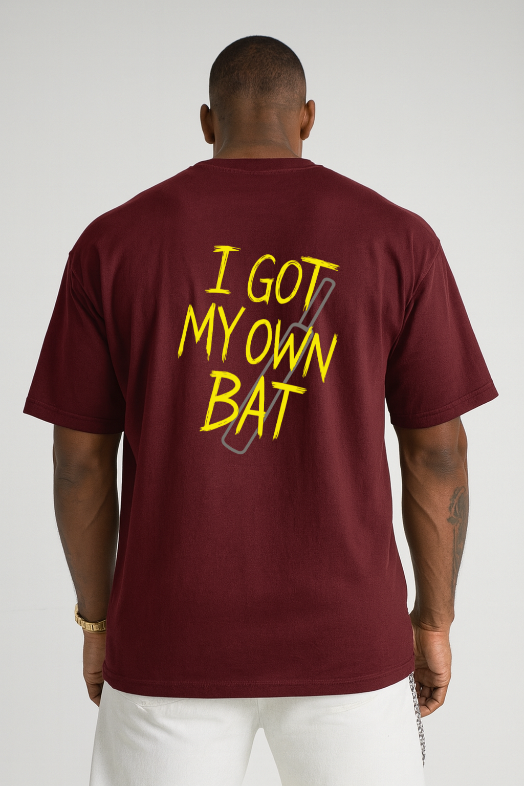 Own Bat_Oversized Back classic tee