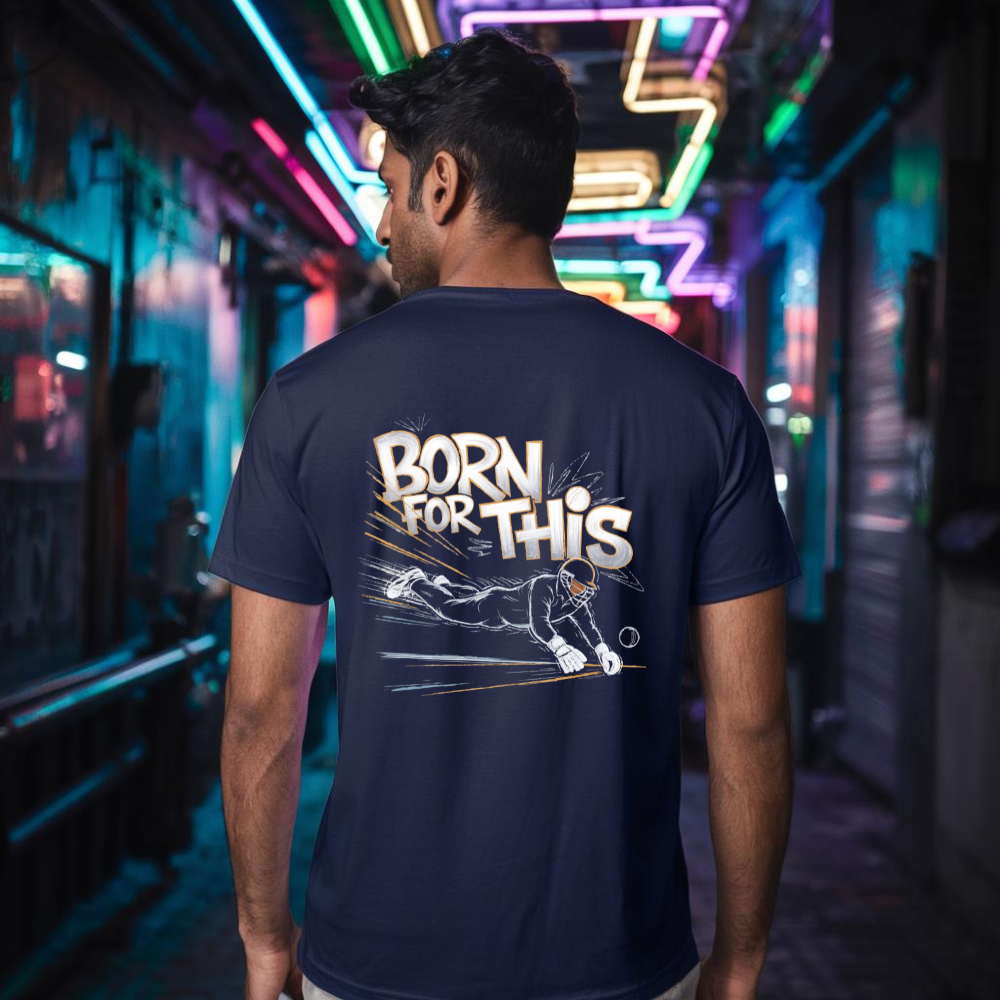 Born for this_Oversized Back classic tee