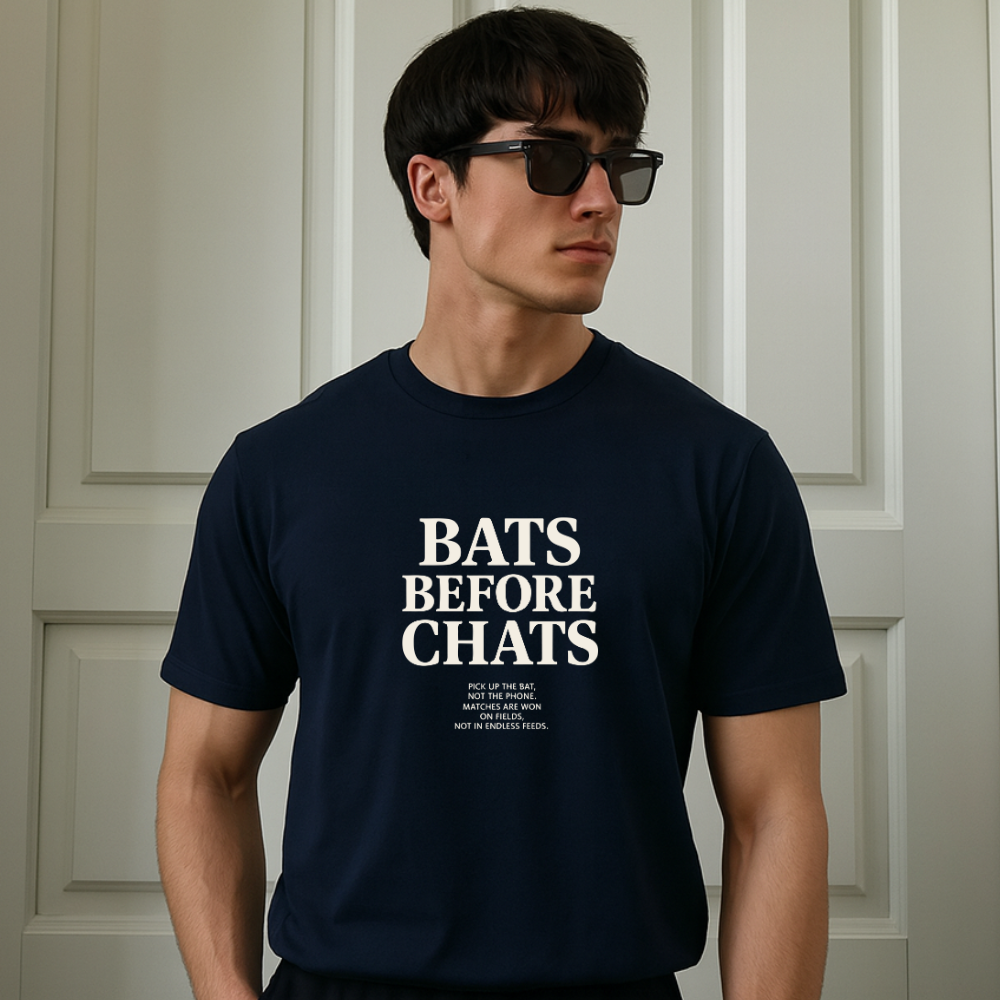 Bats before chats Unisex Classic Tee