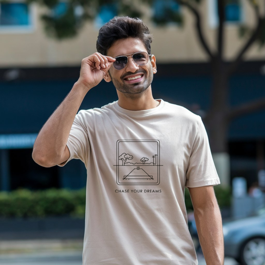 Chase your dreams unisex classic tee