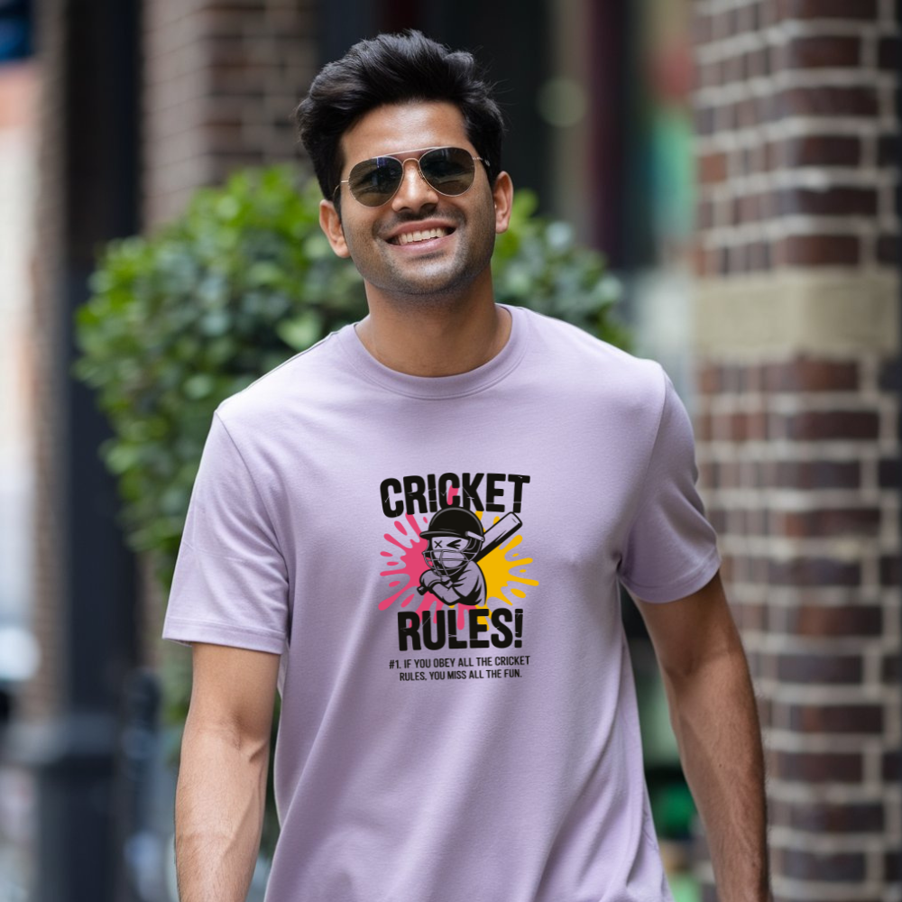 Cricket rules unisex classic tee