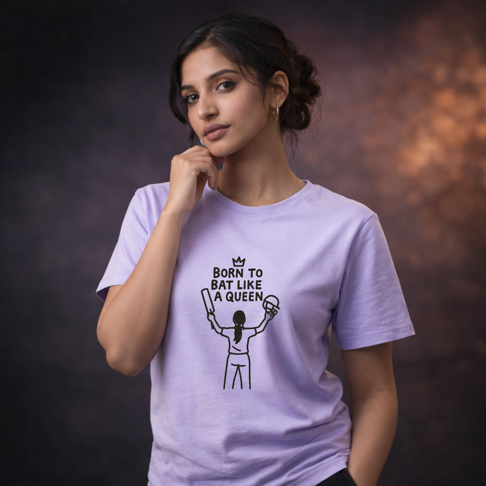 Bat like a queen women's classic tee