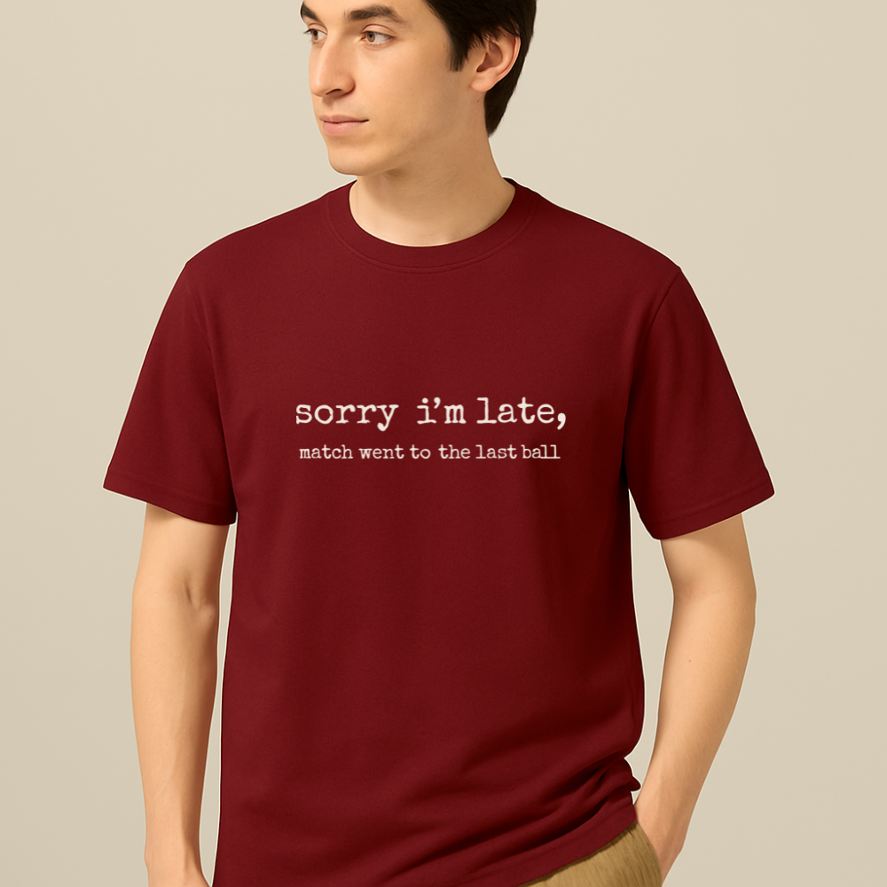 I'm late unisex classic tee