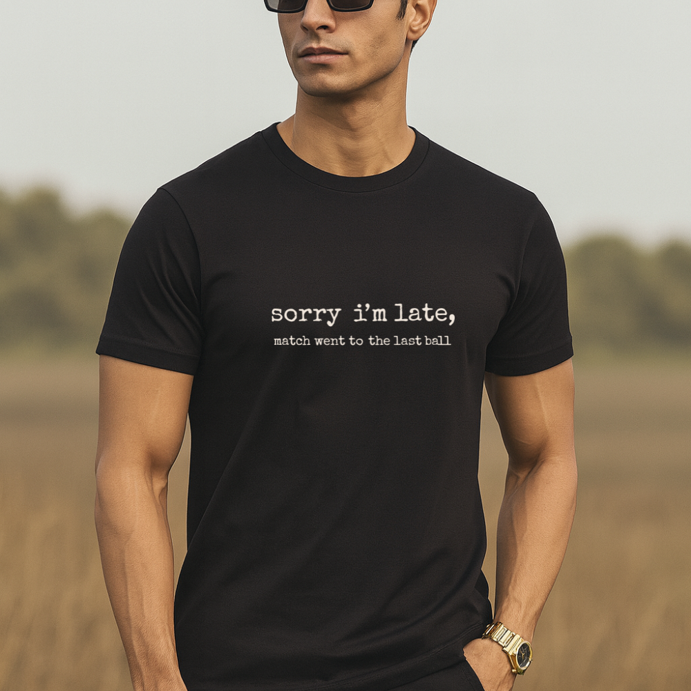 I'm late unisex classic tee