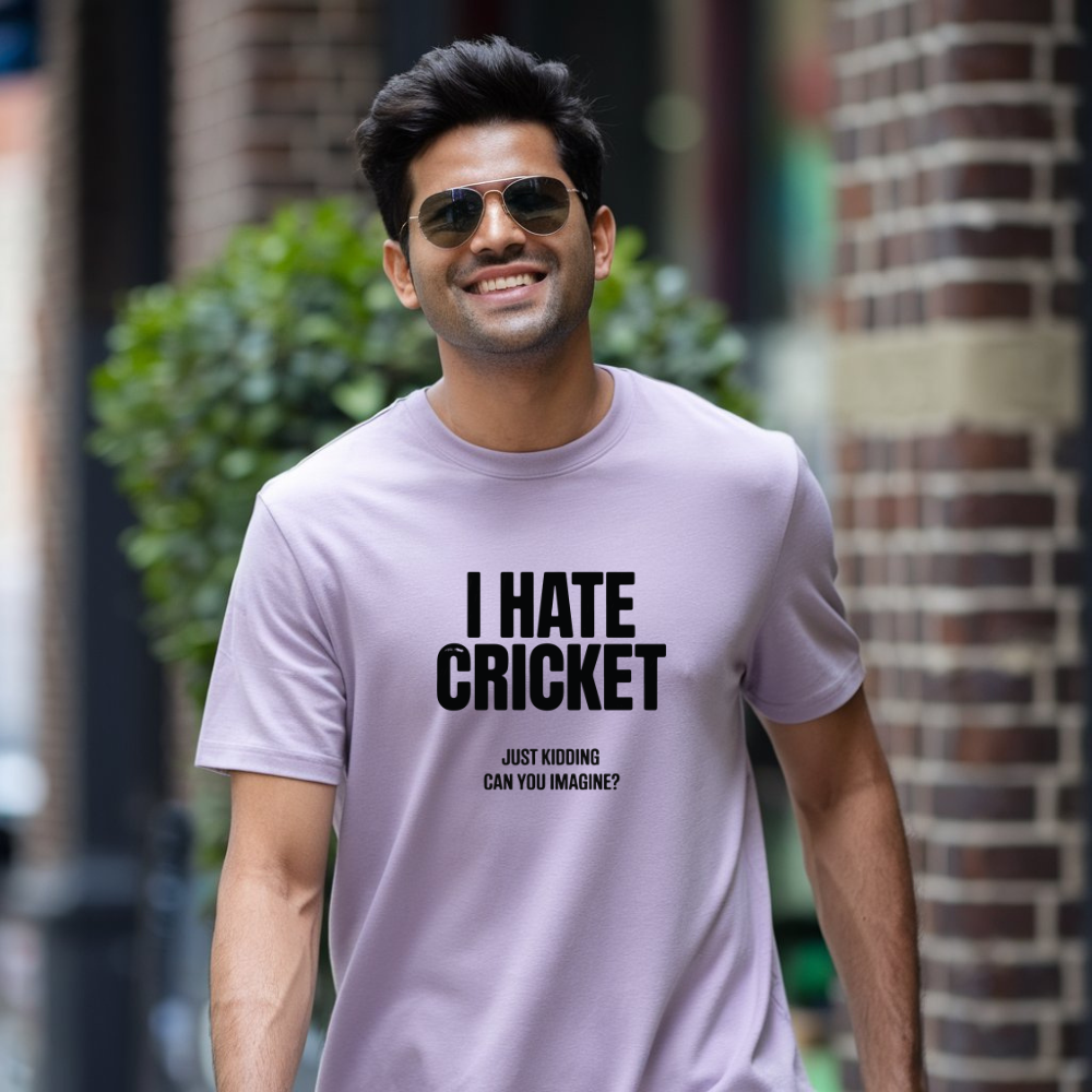 I hate cricket unisex classic tee
