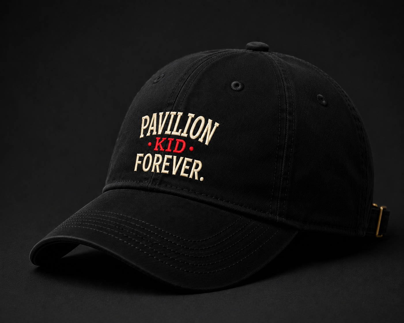 Pavilion kid embroidered baseball cap