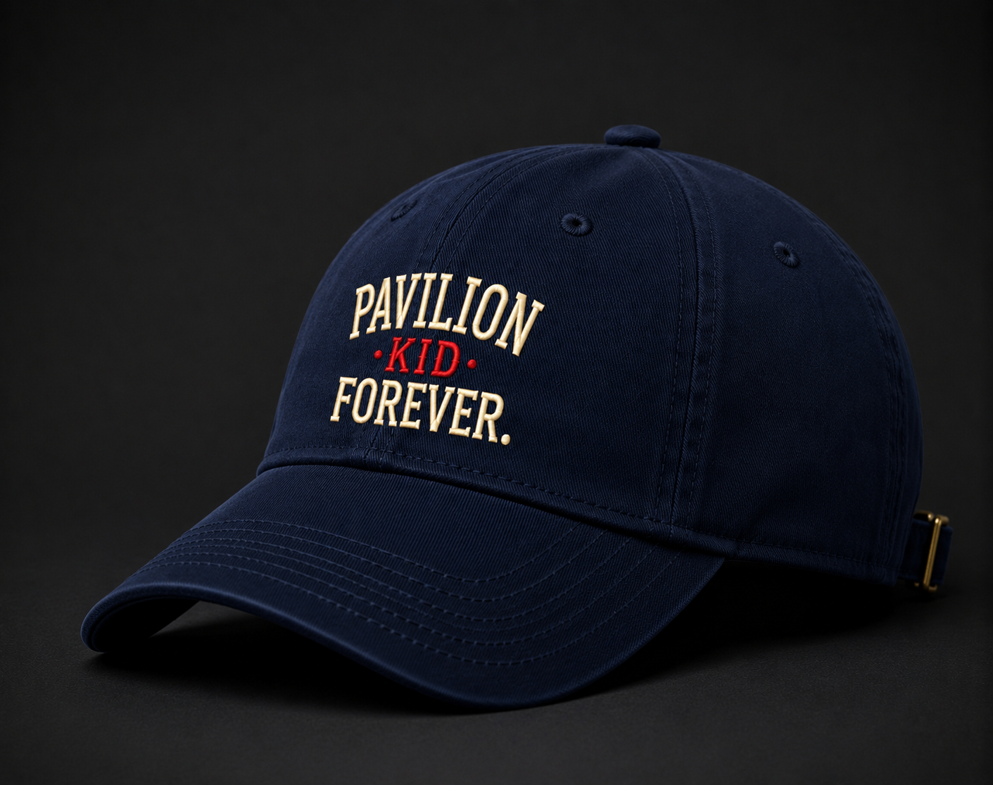 Pavilion kid embroidered baseball cap