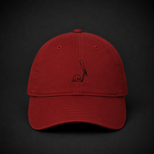 Skeleton batter DTF baseball cap