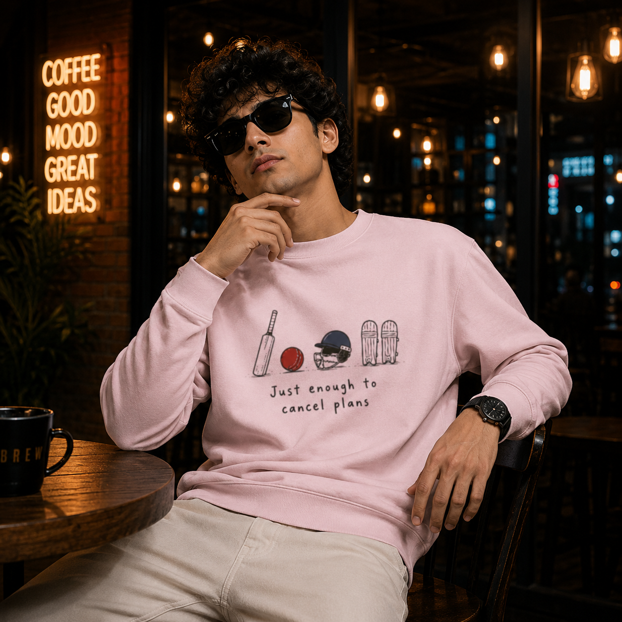 Just enough Sweatshirt