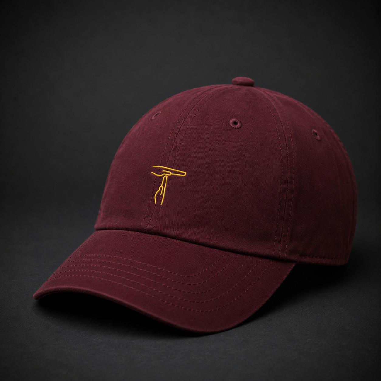 Review embroidered baseball cap