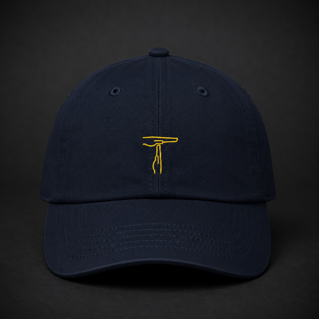 Review embroidered baseball cap