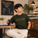 I'm late  kids classic tee