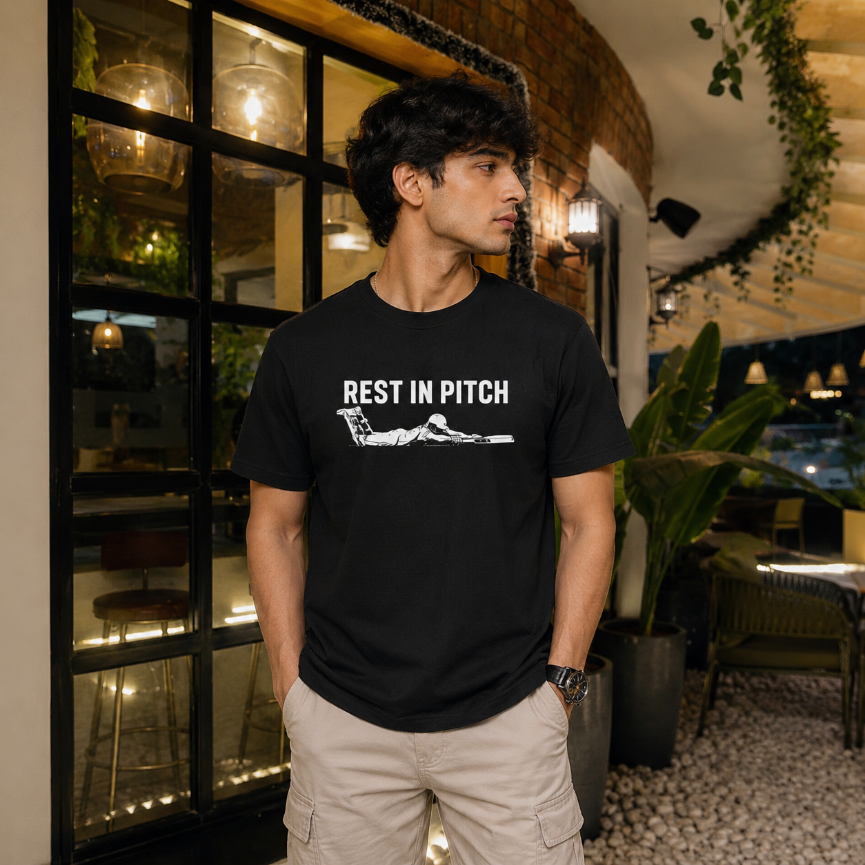 Rest in pitch unisex classic tee