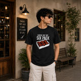 Six pack cricket unisex classic tee