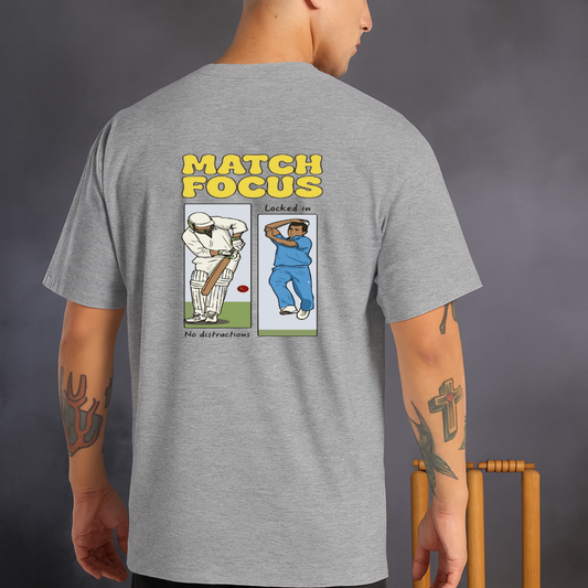 Match focus_oversized back classic tee