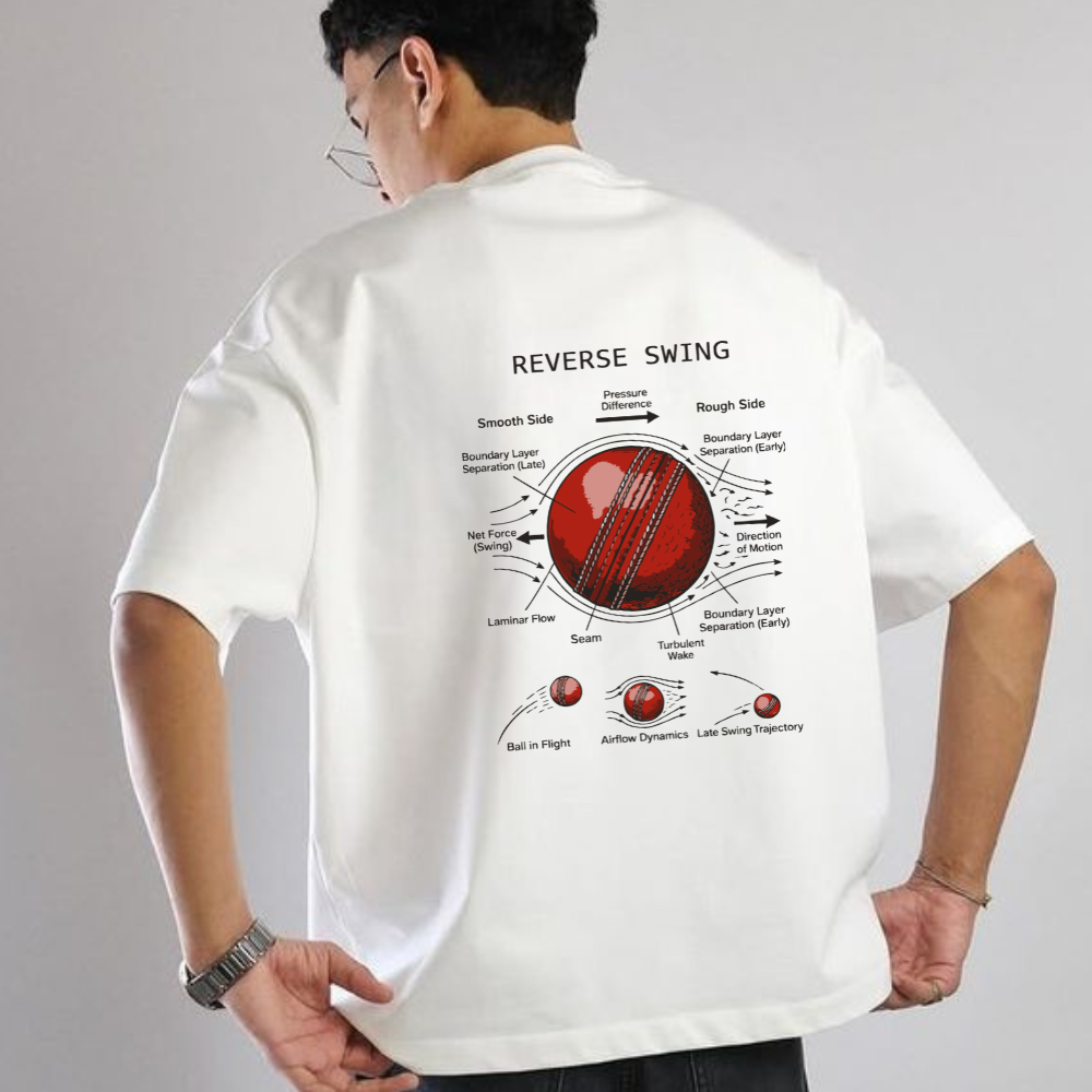 Reverse swing_oversized back classic tee