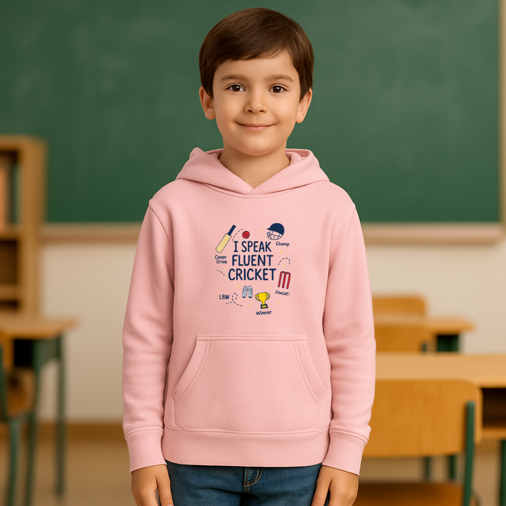 Fluent cricket kids hoodie