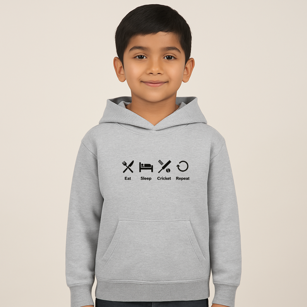 Eat sleep kids hoodie