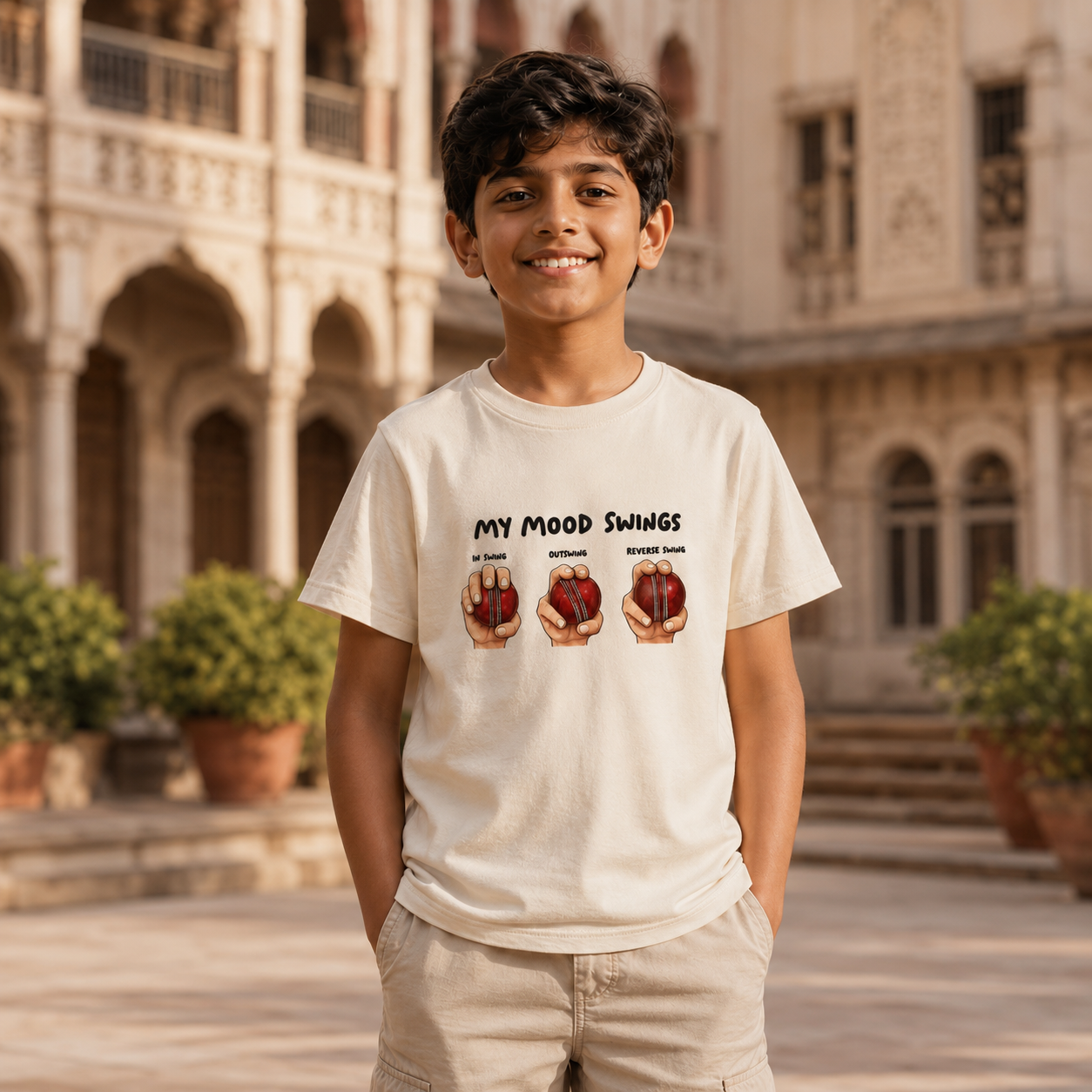 Mood swings kids classic tee