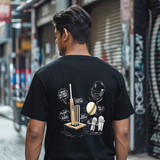 Chalkboard_Oversized Back classic tee