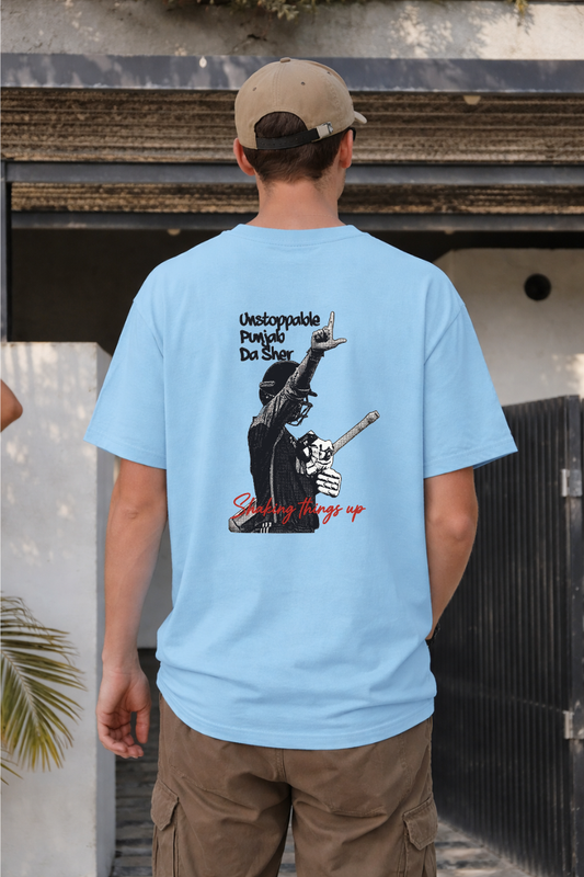 Unstoppable oversized back classic tee