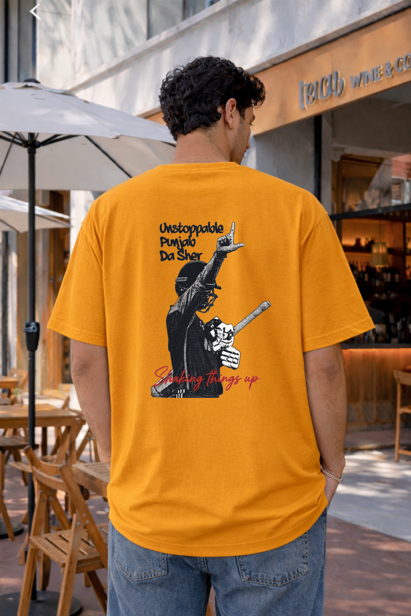 Unstoppable oversized back classic tee