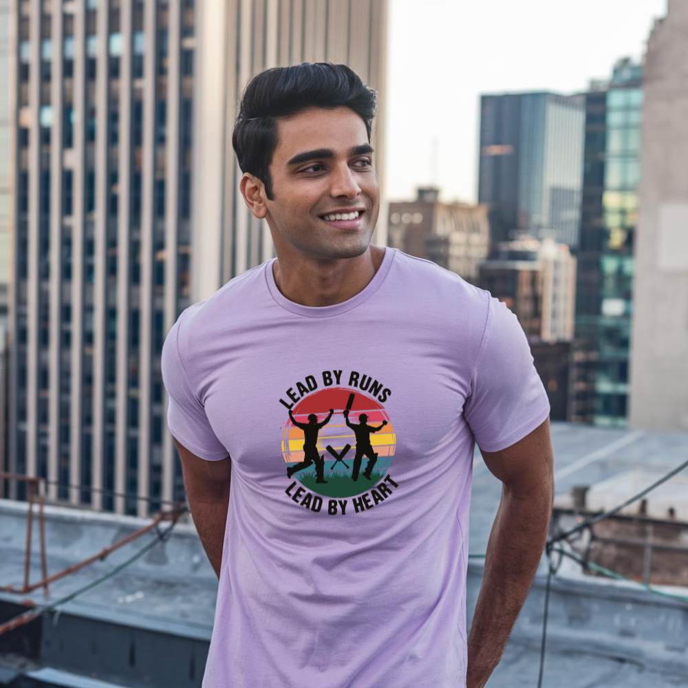Lead by runs unisex classic tee