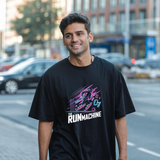 Run machine_Oversized front classic tee