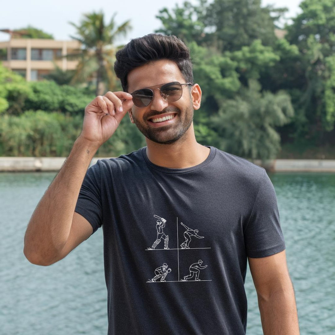 Cricket grid unisex classic tee